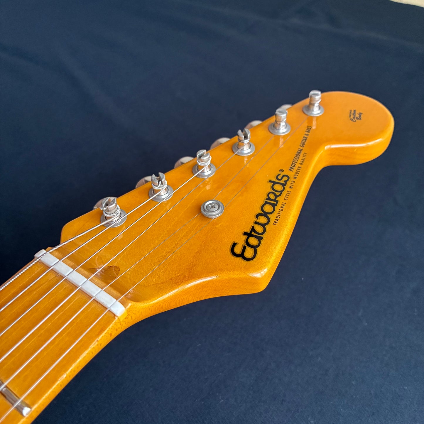 Edwards by ESP E-SE-93M/LT BLACK [Excellent] 2014 Seymour Duncan Lacquer Taste Finish SKB Hard Case Included