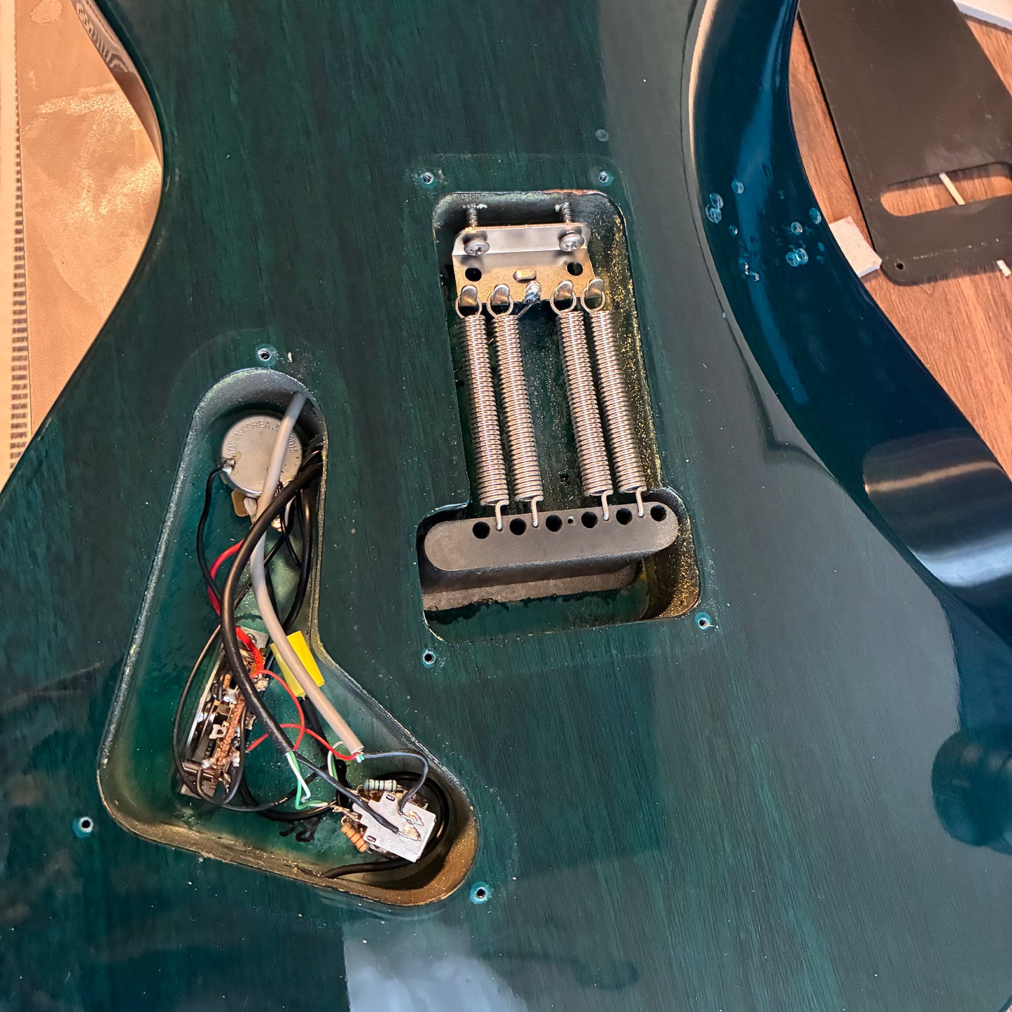 PRS S2 Custom 24 Teal Black (Japan Limited Color) [Good] 2015