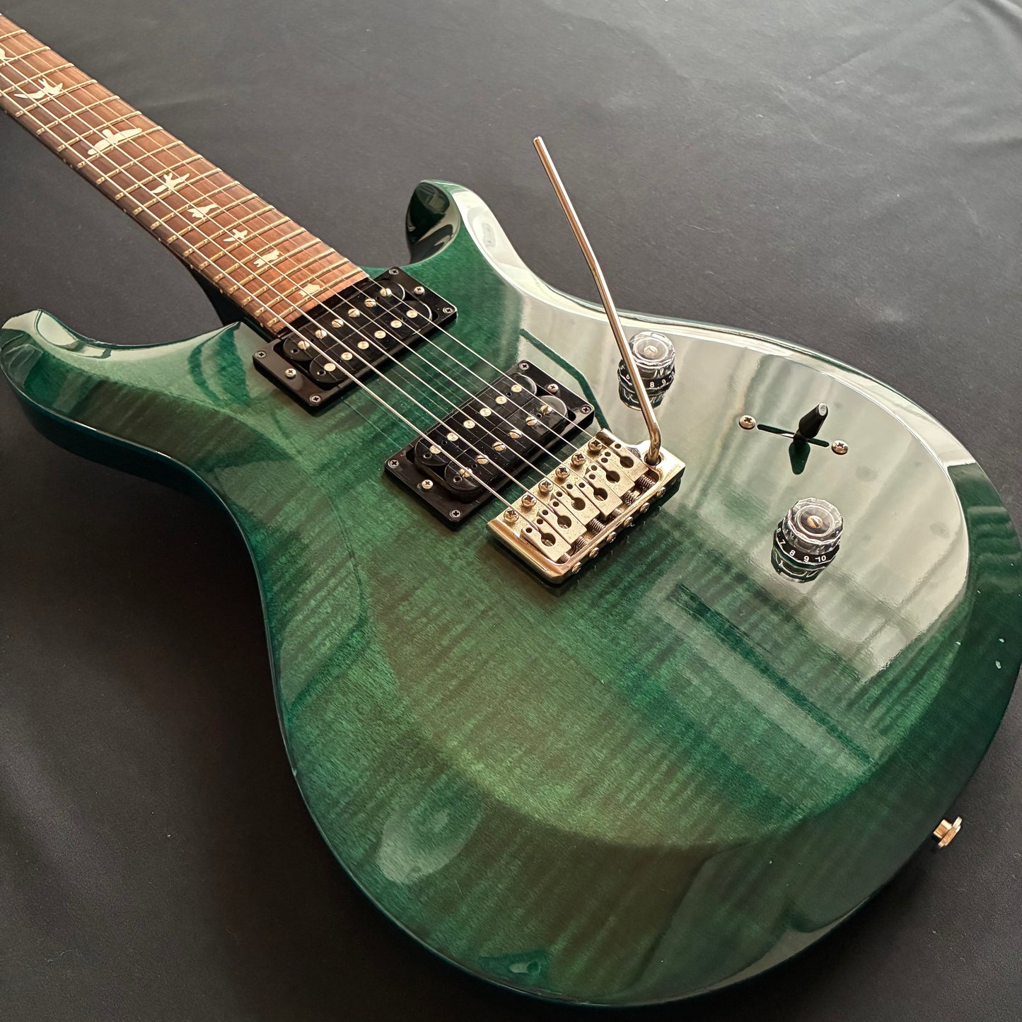 PRS S2 Custom 24 Teal Black (Japan Limited Color) [Good] 2015