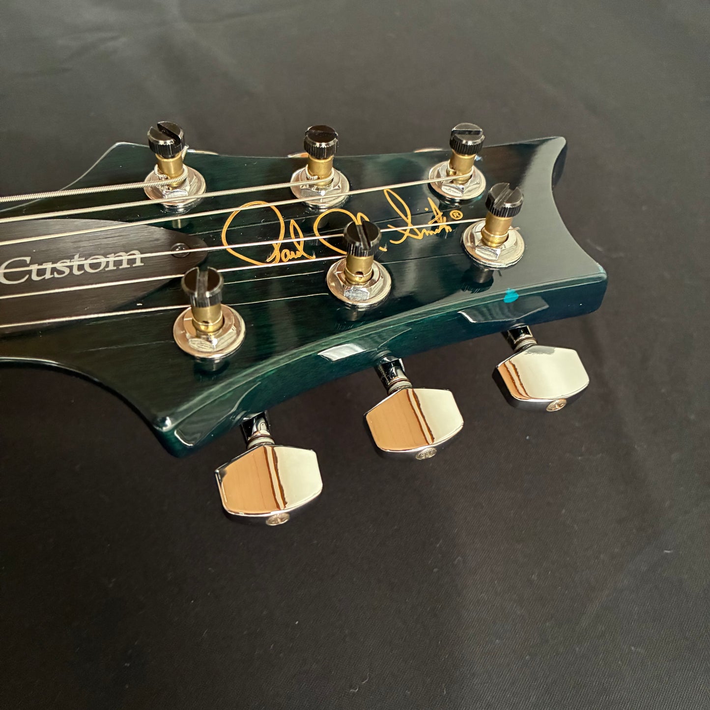 PRS S2 Custom 24 Teal Black (Japan Limited Color) [Good] 2015