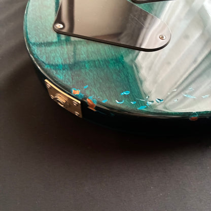PRS S2 Custom 24 Teal Black (Japan Limited Color) [Good] 2015