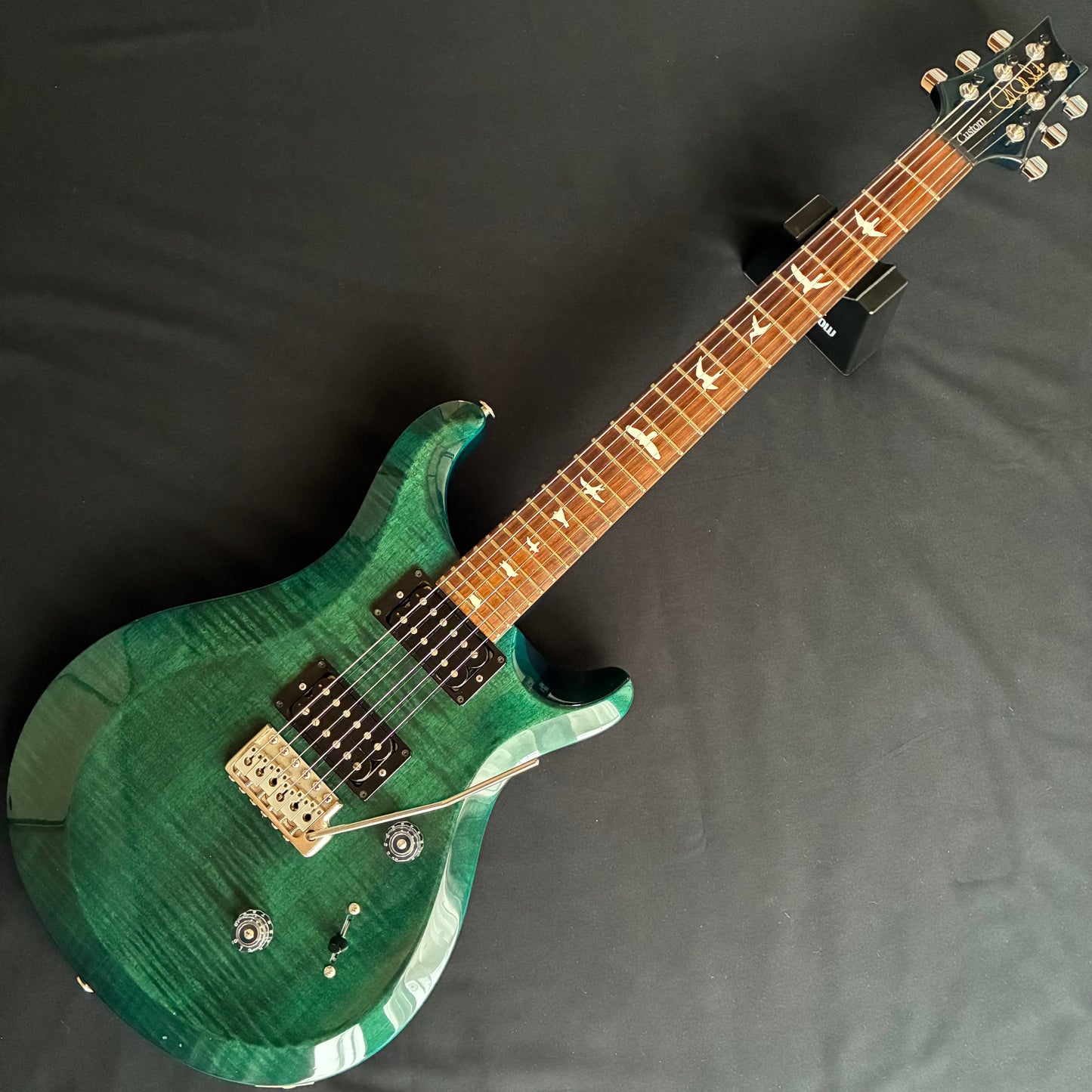 PRS S2 Custom 24 Teal Black (Japan Limited Color) [Good] 2015