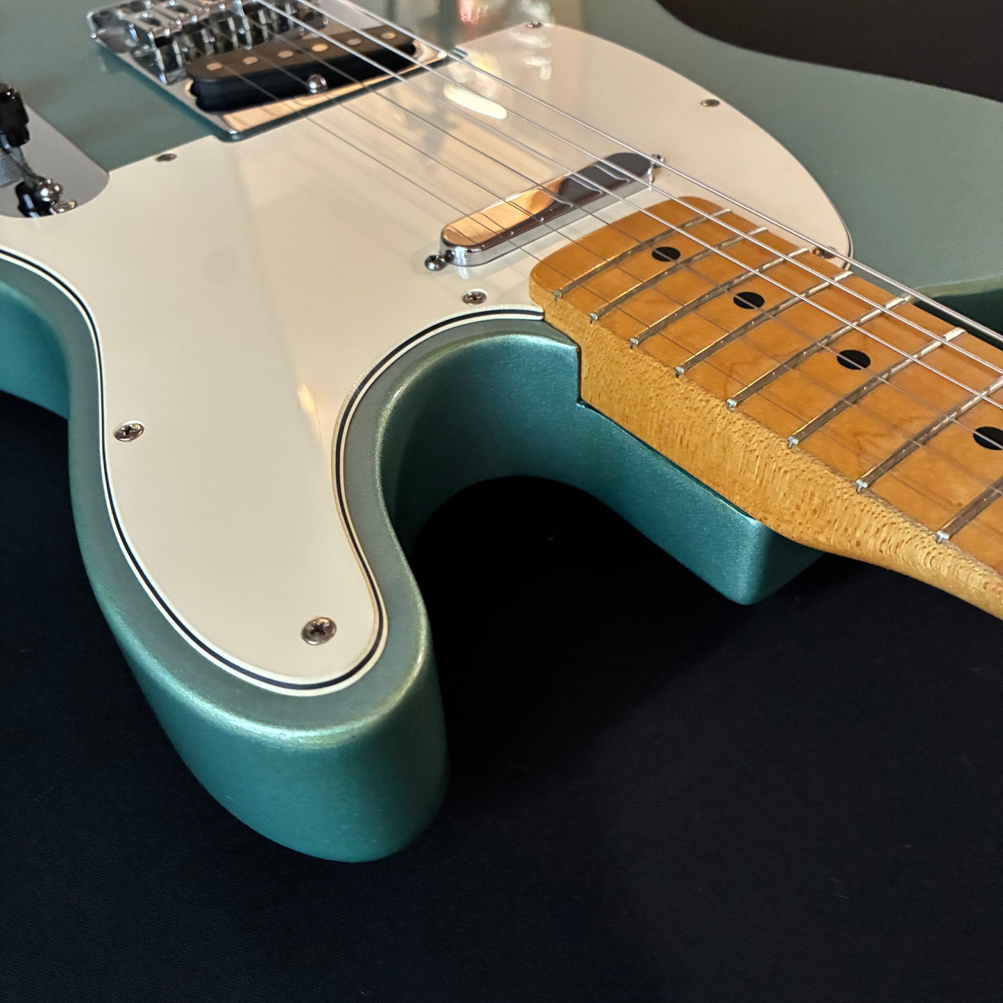 Fender Mexico Standard Telecaster Blue Agave [Excellent] 2001 Hardshell Case
